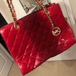 Michael Kors Red Purse